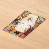 Orthodoxe icoon van de Anastasis opstanding Acryl Uitnodigingen (Laagn)