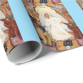 Orthodoxe icoon van de Anastasis opstanding Cadeaupapier (Rol Hoek)