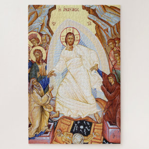 Orthodoxe icoon van de Anastasis Opstanding Legpuzzel