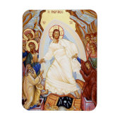 Orthodoxe icoon van de Anastasis opstanding Magneet (Verticaal)