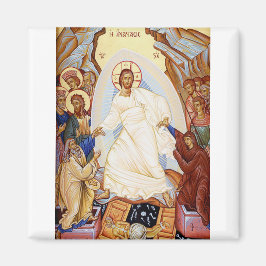 Orthodoxe icoon van de Anastasis Opstanding Magneet