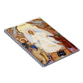 Orthodoxe icoon van de Anastasis opstanding Notitieboek (Rechterzijde)