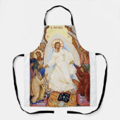 Orthodoxe icoon van de Anastasis opstanding Schort (Voorkant)