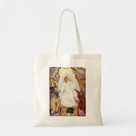 Orthodoxe icoon van de Anastasis opstanding Tote Bag