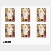 Orthodoxe icoon van de Anastasis opstanding Vierkante Sticker (Vel)