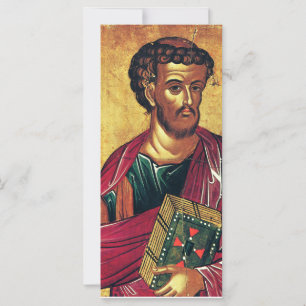 Orthodoxe icoon van de evangelist Lucas