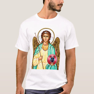Orthodoxe icoon van de Heilige Aartsengel Gabriël T-shirt