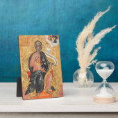 Orthodoxe icoon van de heilige apostel Andreas Fotoplaat (Zijkant)
