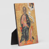 Orthodoxe icoon van de heilige apostel Andreas Fotoplaat (Zijkant)