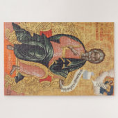 Orthodoxe icoon van de heilige apostel Andreas Legpuzzel (Horizontaal)