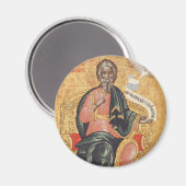 Orthodoxe icoon van de heilige apostel Andreas Magneet (Voorkant / Achterkant)
