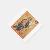 Orthodoxe icoon van de heilige apostel Andreas Servet (Hoek)