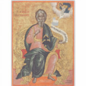 Orthodoxe icoon van de heilige apostel Andreas Sticker (Voorkant)