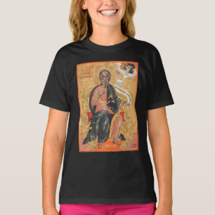 Orthodoxe icoon van de heilige apostel Andreas T-shirt
