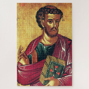Orthodoxe icoon van de heilige Lucas de Evangelist Legpuzzel