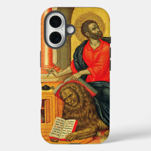 Orthodoxe icoon van de heilige Marcus de Evangelis iPhone 16 Hoesje