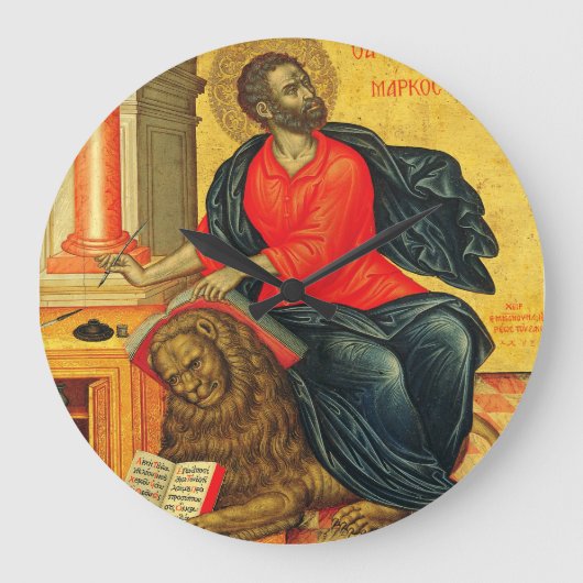 orthodoxe icoon van de heilige Marcus de Evangelis Grote Klok (Voorkant)