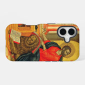 Orthodoxe icoon van de heilige Marcus de Evangelis iPhone 16 Hoesje (Achterkant horizontaal)