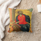 orthodoxe icoon van de heilige Marcus de Evangelis Kussen (Deken)
