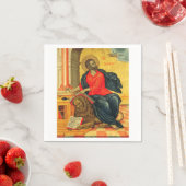 orthodoxe icoon van de heilige Marcus de Evangelis Servet (Insitu)