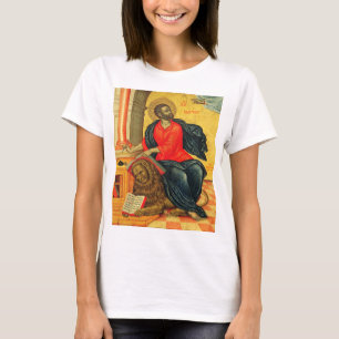 Orthodoxe icoon van de heilige Marcus de Evangelis T-shirt