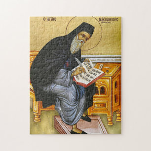 Orthodoxe icoon van de heilige Nicodemus de Hagior Legpuzzel