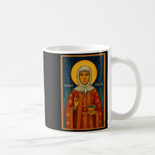 Orthodoxe Icoon Van Heilige Olga Van Alaska Koffiemok