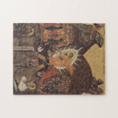 Orthodoxe icoon van Jezus Christus die de hel binn Legpuzzel (Horizontaal)