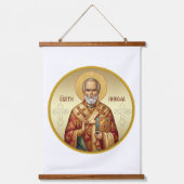 Orthodoxe icoon van Johannes de Doper Hangend Wandkleed (Voorkant 2)