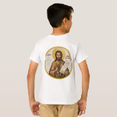 Orthodoxe icoon van Johannes de Doper T-shirt (Achterkant volledig)