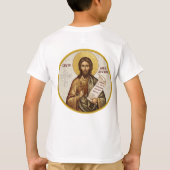 Orthodoxe icoon van Johannes de Doper T-shirt (Achterkant)