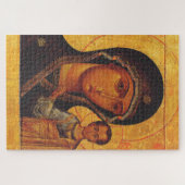 Orthodoxe icoon van Onze Lieve Vrouw van Kazan Legpuzzel (Horizontaal)