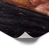 Orthodoxe icoon van onze Savior Jezus Christus Poster (Hoek)