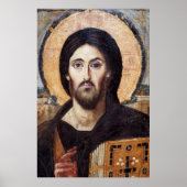 Orthodoxe icoon van onze Savior Jezus Christus Poster (Voorkant)