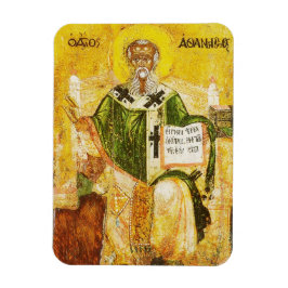 Orthodoxe icoon van Sint-Athanasius van Alexandrië Magneet