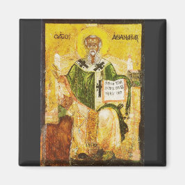 Orthodoxe icoon van Sint-Athanasius van Alexandrië Magneet
