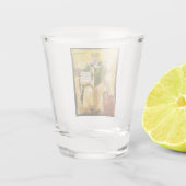 Orthodoxe icoon van Sint-Athanasius van Alexandrië Shot Glas (Achterkant)