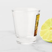 Orthodoxe icoon van Sint-Athanasius van Alexandrië Shot Glas (Links)