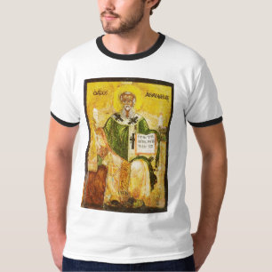 Orthodoxe icoon van Sint-Athanasius van Alexandrië T-shirt