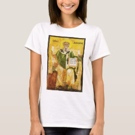 Orthodoxe icoon van Sint-Athanasius van Alexandrië T-shirt