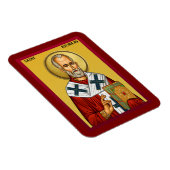 Orthodoxe icoon van Sint Nicolaas 09 Magneet (Rechterzijde)