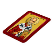 Orthodoxe icoon van Sint Nicolaas 09 Magneet (Linkerzijde)