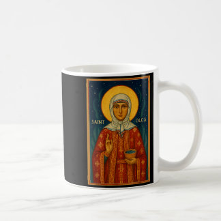 Orthodoxe icoon van Sint Olga van Alaska Koffiemok