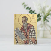 Orthodoxe icoon van St. Alexander van Constantinop Briefkaart (Staand voorkant)