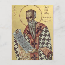 Orthodoxe icoon van St. Alexander van Constantinop