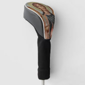 Orthodoxe icoon van St. Uriel de Aartsengel Golfheadcover (Schuin)