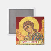 orthodoxe ikon, Angel Gabriel Magneet (Voorkant / Achterkant)