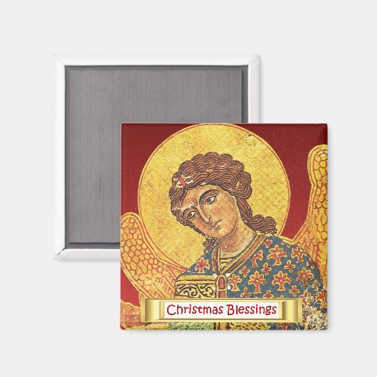 orthodoxe ikon, Angel Gabriel Magneet (Voorkant / Achterkant)