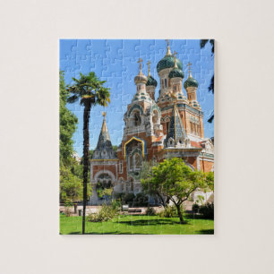 Orthodoxe kerk in Nice Frankrijk Legpuzzel
