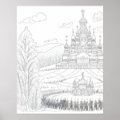 Orthodoxe kerk poster (Voorkant)